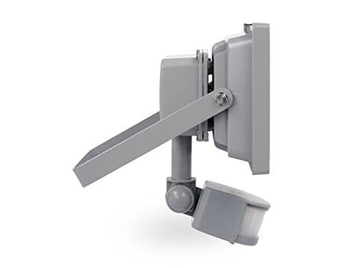 LED-Strahler 20 Watt mit Infrarot-Bewegungsmelder Flutlicht Baustrahler Scheinwerfer Strahler – POWLI231 - 4