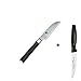 Produktbild Kai Gemüsemesser 9 cm Shun Damastmesser DM-0714 plus SCHARFsinnig Pizza- und Steakmesser