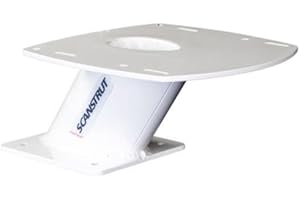Scanstrut APT-F-150-01 Forward-Leaning Aluminum Power Tower for 2kW/4kW Raymarine, Garmin, Navico BR24/3G/4G Radomes-150mm