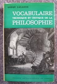 couverture de : VOCABULAIRE TECHNIQUE ET CRITIQUE DE LA PHILOSOPHIE