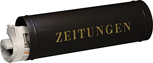 Preisvergleich Produktbild Burg Wächter Zeitungsrolle Schwarz 800, Ø: 400x120 mm