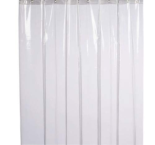 Stylista 0.30 mm Plastic AC Curtain (Transparent, 4.5 X 7 ft) - Image 3