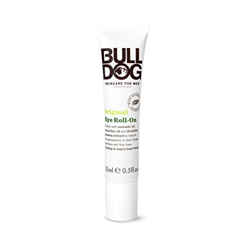 Bulldog Cuidado Facial para Hombres - Roll-On Corrector Ojeras Hombre Original, 15 ml
