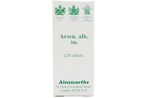 Ainsworths 30C Arsen ALB Homoeopathic Remedy - Pack of 120 Tablets