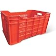Highway Storage Container Crate, Red, 20 L , 30 x 100 x 200 mm