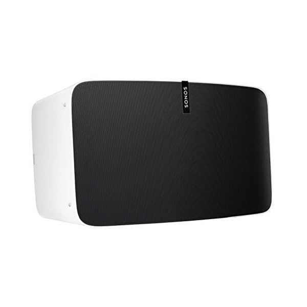 SONOS PLAY:5 Smart Wireless Speaker & Flexson Desk Stand, White