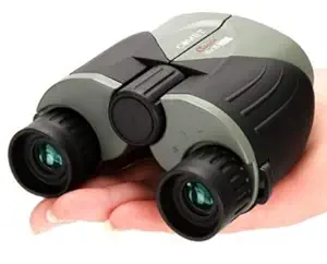 LISTA 10 X 25 Military Black Binoculars, Outside Field Binoculars
