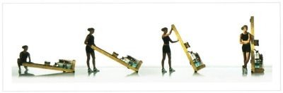WaterRower Kirsche Oxbridge (mit Leistungsmonitor) - 3