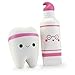 Produktbild EDOTON 2pcs Squishies Zahn + Zahnpasta Pack Spielzeug, Niedliches Langsames Steigen Entlasten Druck Weiches Spielzeug für Kinder und Erwachsenen (Rosa)