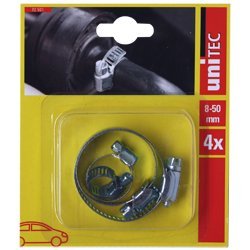 Preisvergleich Produktbild unitec Schlauchklemmen-Set 4tlg