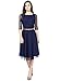 Shiroya Brothers Womens Soft Net Dress (Western Wear) (SB1106_Free Size_Blue) RS.185.00
