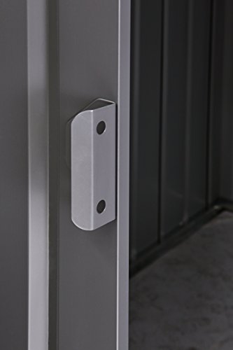 CLEMENS HOBBY TEC Stahlgerätehaus Globel Industries, BxT: 245×183 cm anthrazit - 5