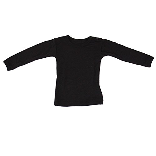 Celavi Unisex Baby 2201 Undershirt Long Sleeve Coloured Wool Blouse, Grey, 50 cm