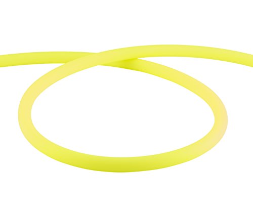 Preisvergleich Produktbild AMY Deluxe Shisha Silikonschlauch matt - gelb / 150 cm