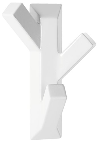 Spirella 1018743 Tree White Badhaken Badezimmerhaken, ABS, 10.9 x 7.4 x 4 cm