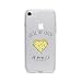 Produktbild licaso Apple iPhone 7 Handyhülle Smartphone Apple Case aus TPU mit You're The Cheese On My Pizza Print Motiv Slim Design Transparent Cover Schutz Hülle Protector Soft Aufdruck Lustig Funny Druck