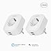Produktbild Smart Plug Koogeek Intelligente Steckdose Alexa Wifi Steckdose mit 2 USB funktioniert mit Alexa und Google Home fernbedienbar Timer, Stromverbrauch messen2 Packs