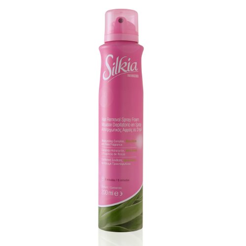 Silkia hair removal spray foam  200mls