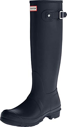 Hunter Original Tall, Stivali di Gomma Donna, Blu (Navy), 40/41 EU