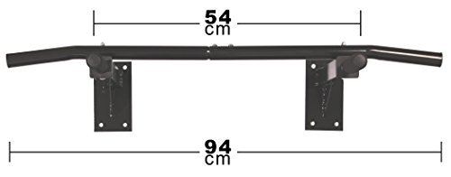 Klimmzugstange für Wandmontage inkl. Befestigungsmaterial und Anleitung - 5