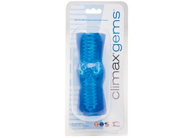 Climax Gems Hand Job Stroker Aquamarine Climax Gems Hand Job Stroker Aquamarine