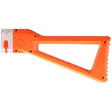 WORKER AK Shoulder Stock Mod Kits for Nerf N-strike Elite Retaliator and Nerf Modulus Series Toy (Orange)