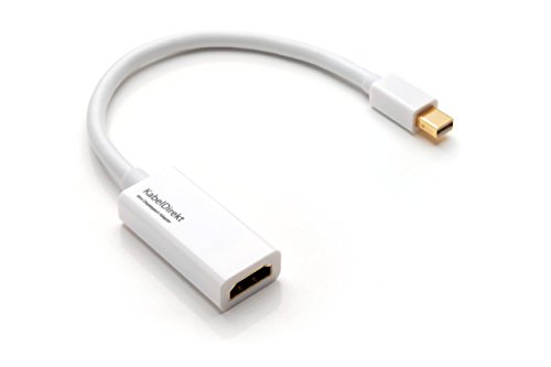 KabelDirekt Mini Displayport> HDMI Adapterkabel (Full HD 1080p 3D) – TOP Series - 2