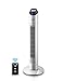 Produktbild Purki Tower Fan, Home Leafless 6 M Fernbedienung, 15 Stunden Timing, Bodenventilator, LED-Anzeige 3-Gang-Modus Weiß