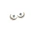 Produktbild Ms. Moon Star Rhinestone Earrings Stud Earrings 1 Pair