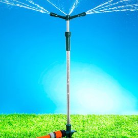 UPP® Teleskop Sprenger / Sprenkler/ Regner/Bewässerungsstab/ Sprinkler/ Impulsregner