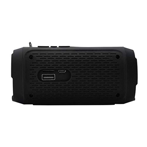 Preisvergleich Produktbild Tragbarer drahtloser HiFi-Bluetooth-Lautsprecher Stereo-Soundleiste TF FM-Radio-Subwoofer-Säulenlautsprecher für Computertelefone