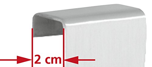 Wenko 22076100 Organizer Adria zum Hängen Badkorb, 3 Etagen, Polypropylen, schwarz, 15,5 x 25 x 72 cm - 7