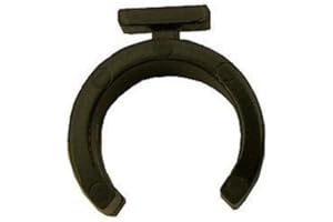 GARDENING NATURALLY Plastic Pipe Clips for 19mm Aluminium Poles and Hoops (30)