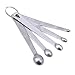 Produktbild GloryMM Messlöffel-Set, oval, Edelstahl, Löffel, Tassen, Backutensilien, für trockene Flüssigkeiten, Esslöffel, Küchenutensilien, 5 Stück