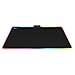 Produktbild Jonsbo MP-3, Hybrid-Mauspad mittempered glass Inlay und RGB-Beleuchtung, USB-Anschluss, 700 x 350 x 6 mm, rutschfeste Silikon-Unterseite, schwarz