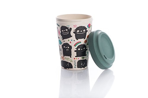 Coffe to go Becher Bamboo Cup (Monster Greetings) - 2