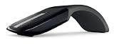 Microsoft Arc Touch Mouse - Ratón inalámbrico (14 x 14 x 4,5 cm), negro