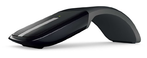 Microsoft - Arc Touch Mouse, Inalámbrico, Negro