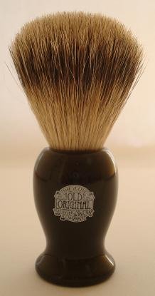 Progress Vulfix 660S Medium Super Badger shaving brush, Black colour