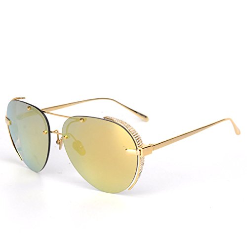 Wkaijc-Men-And-Women-Frameless-Sunglasses-Fashion-Personality-Comfort-Color-Film-Polarized-Yurt