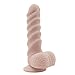 Produktbild Spiral Feuerdrachen-Simulation Dildo Mit Hoden-Einsteck Länge 19,5 Cm