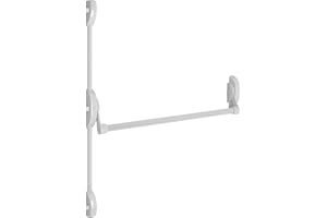 Dom-metalux - Serrure Anti Panique Cross Bar 1150 mm Barre Blanche 3 Points lateraux