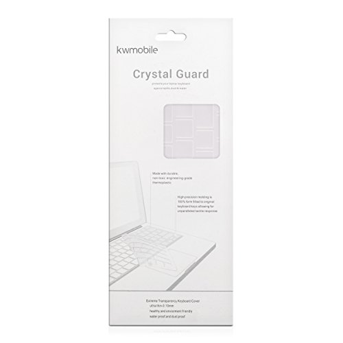 kwmobile Robuster, hauchdünner Tastaturschutz QWERTY (US) aus Silikon für HP Pavilion G4 G6 M4, Envy 4 6 15 Pro, DM4 DV4, HP 450 1000 2000, Presario 431 430 450 Q43 CQ57 CQ45 in Transparent - 6