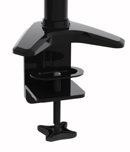 HF 3 Fach Monitor Halterung DS137D Tisch Stand Halter schwenkbar neigbar für TFT LED LCD Bildschirm Monitor 15 17 19 20 21 22 23 24 27 Zoll Neigung -90 ° / +85 ° | Schwenk 180 ° | 360 ° drehen - 9