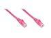 Produktbild Patchkabel, Cat. 6, U/UTP, magenta, 1,5m, Good Connections®