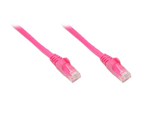 Preisvergleich Produktbild Patchkabel, Cat. 6, U / UTP, magenta, 1,5m, Good Connections®