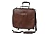 Nerita Leather Laptop Trolley Bag Brown with four wheels and three compartments(NE_88) RS.5900.00