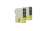 Kompatibel für Epson Stylus Photo 750 ME Tinten Sparset Black - T0501 / C13T05014010 - Inhalt: 2 x 15 ml
