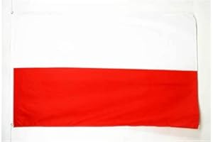 AZ FLAG Drapeau Pologne Polyester Léger, 90cm x 60cm