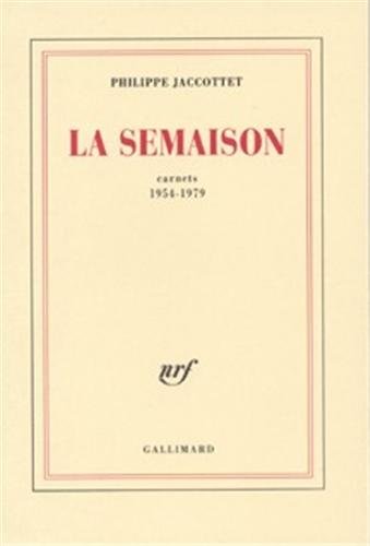 Download La Semaison: Carnets 1954-1979